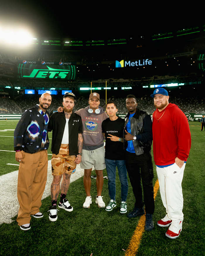 Pro Soccer Player Yohan Benalouane, Jake Paul, Buffalo Bills Cornerback Jordan Poyer, Avalon Founder Deiver Montes, Pro Soccer Player Blaise Matuidi, Jeremy Poyer